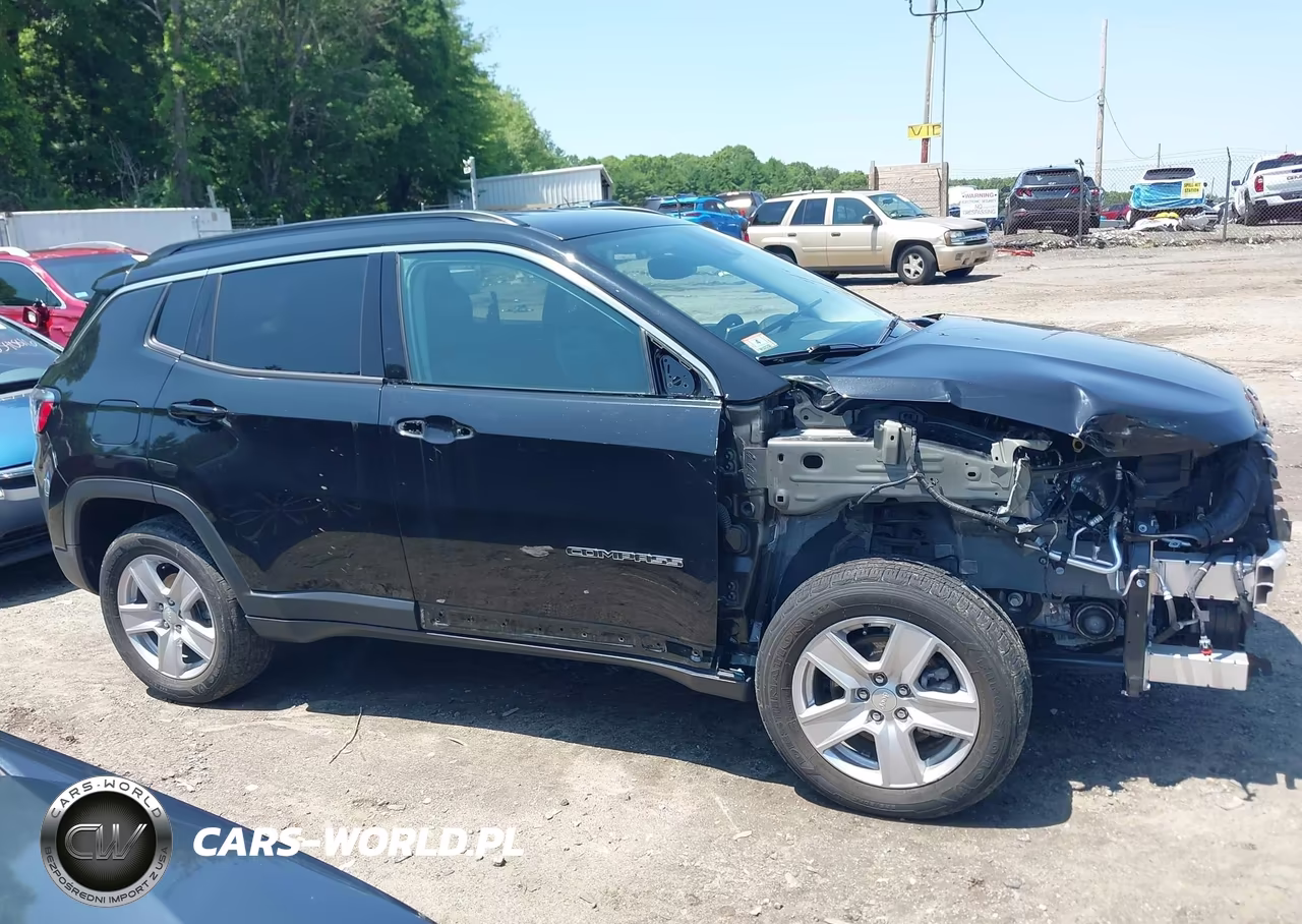 2022 Jeep Compass Latitude 4X4 VIN:3C4NJDBB8NT230744 - 14