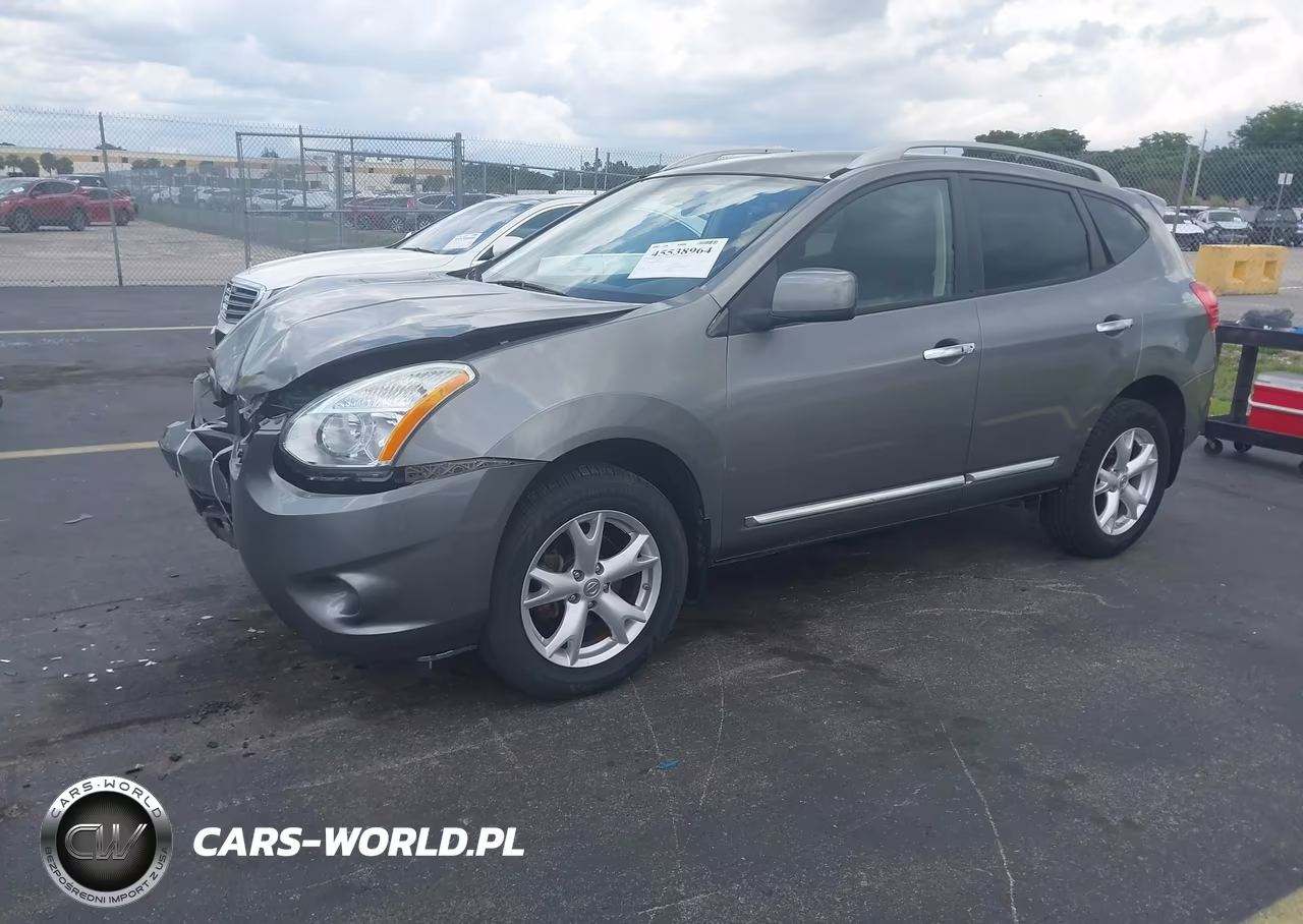 2011 Nissan Rogue Sv VIN:JN8AS5MT5BW565834 - 2