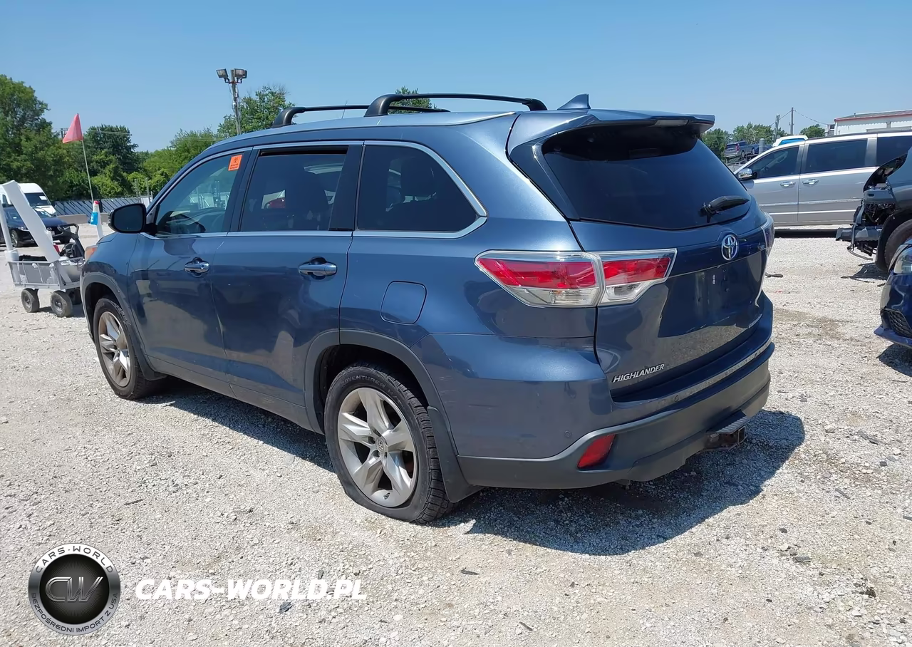 2014 Toyota Highlander Limited Platinum V6 VIN:5TDDKRFH6ES007357 - 3