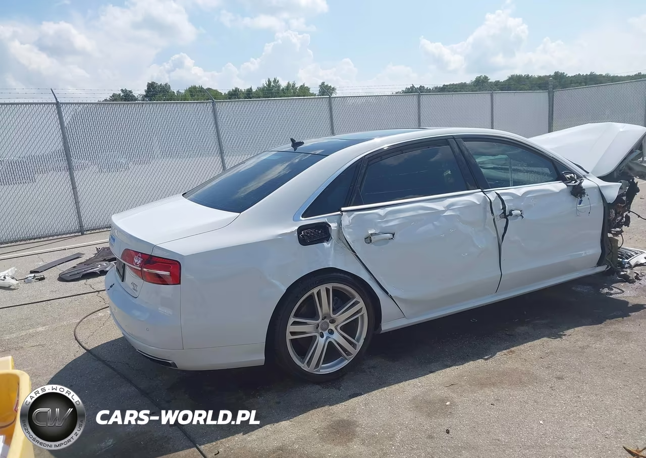 2016 Audi A8 L 4.0T Sport VIN:WAU43AFD4GN006953 - 4