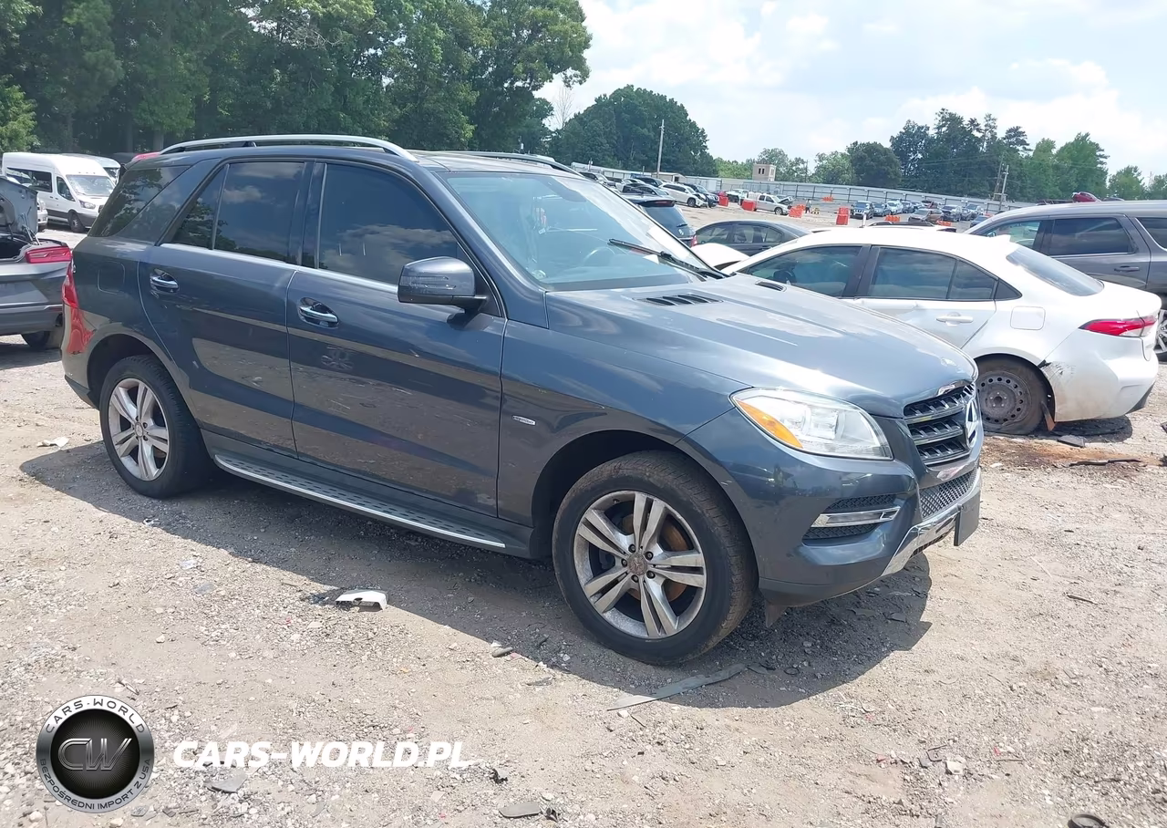 2012 Mercedes-Benz Ml 350 4Matic VIN:4JGDA5HB5CA011779 - 1