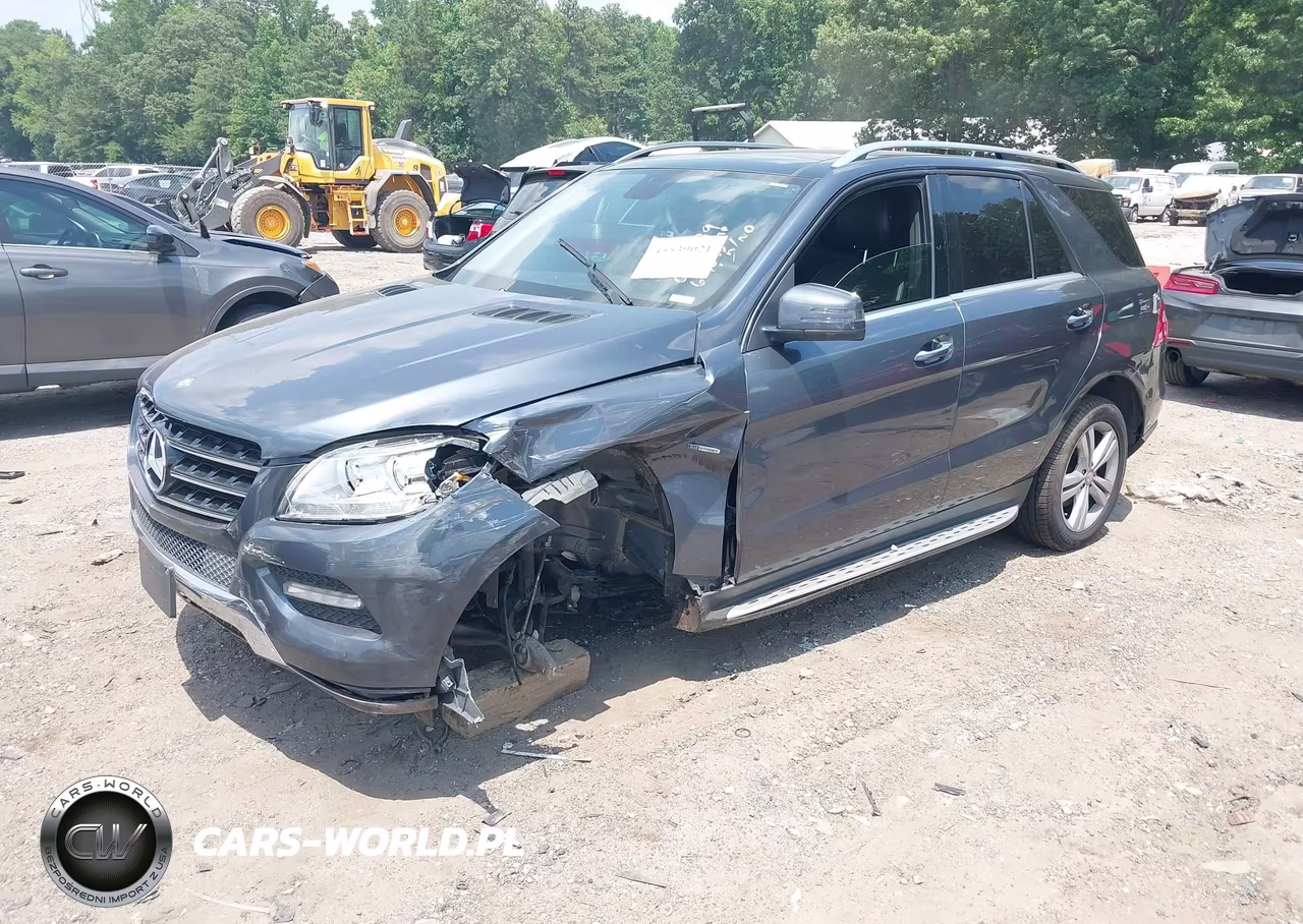2012 Mercedes-Benz Ml 350 4Matic VIN:4JGDA5HB5CA011779 - 2
