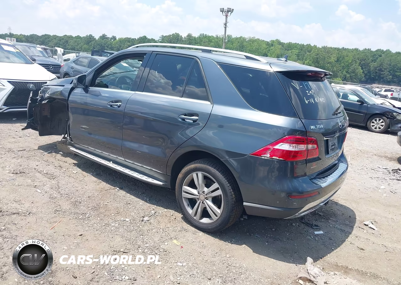 2012 Mercedes-Benz Ml 350 4Matic VIN:4JGDA5HB5CA011779 - 3