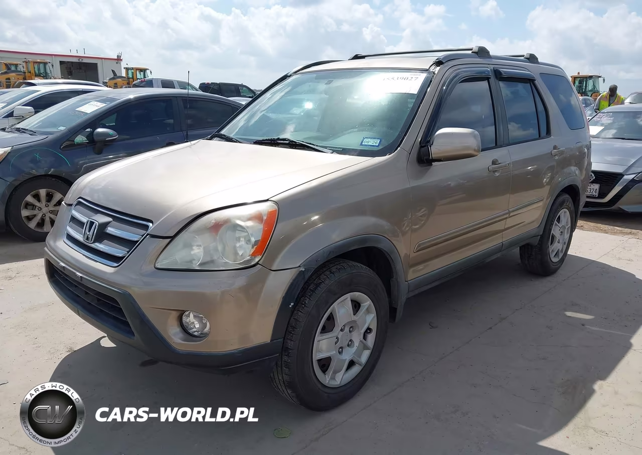 2006 Honda Cr-V Se VIN:JHLRD78926C062341 - 2
