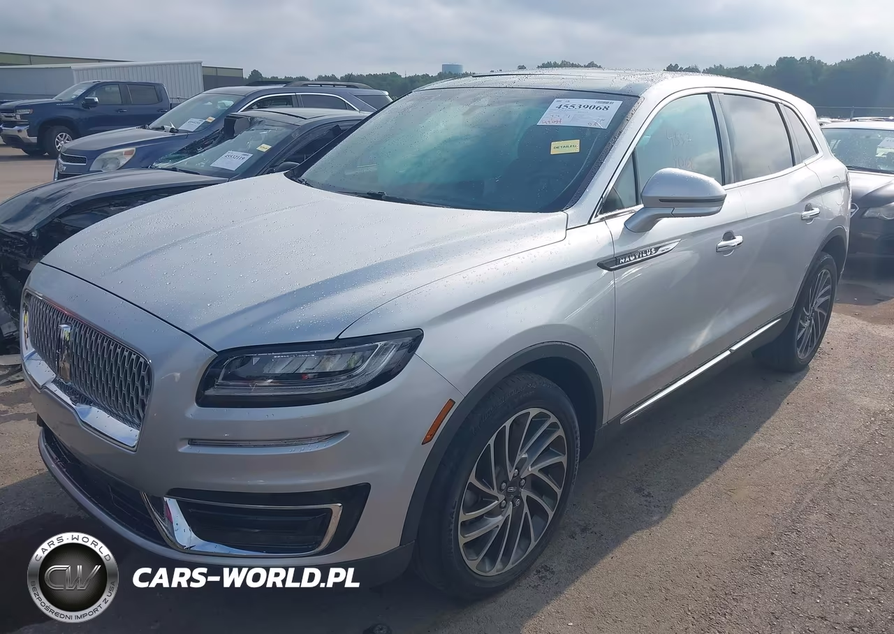 2019 Lincoln Nautilus Reserve VIN:2LMPJ8L98KBL67606 - 2