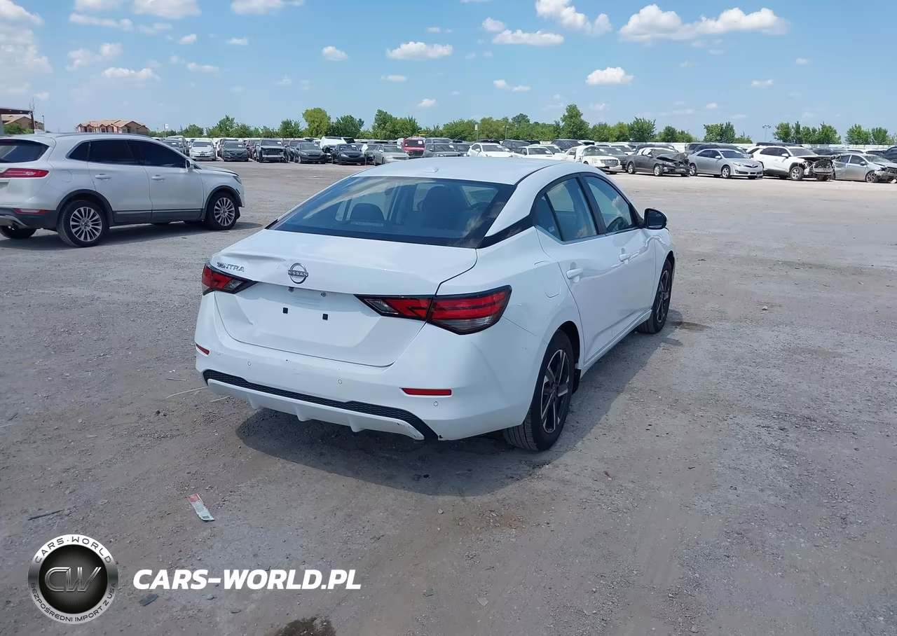 2025 Nissan Sentra Sv VIN:3N1AB8CV8SY325088 - 4