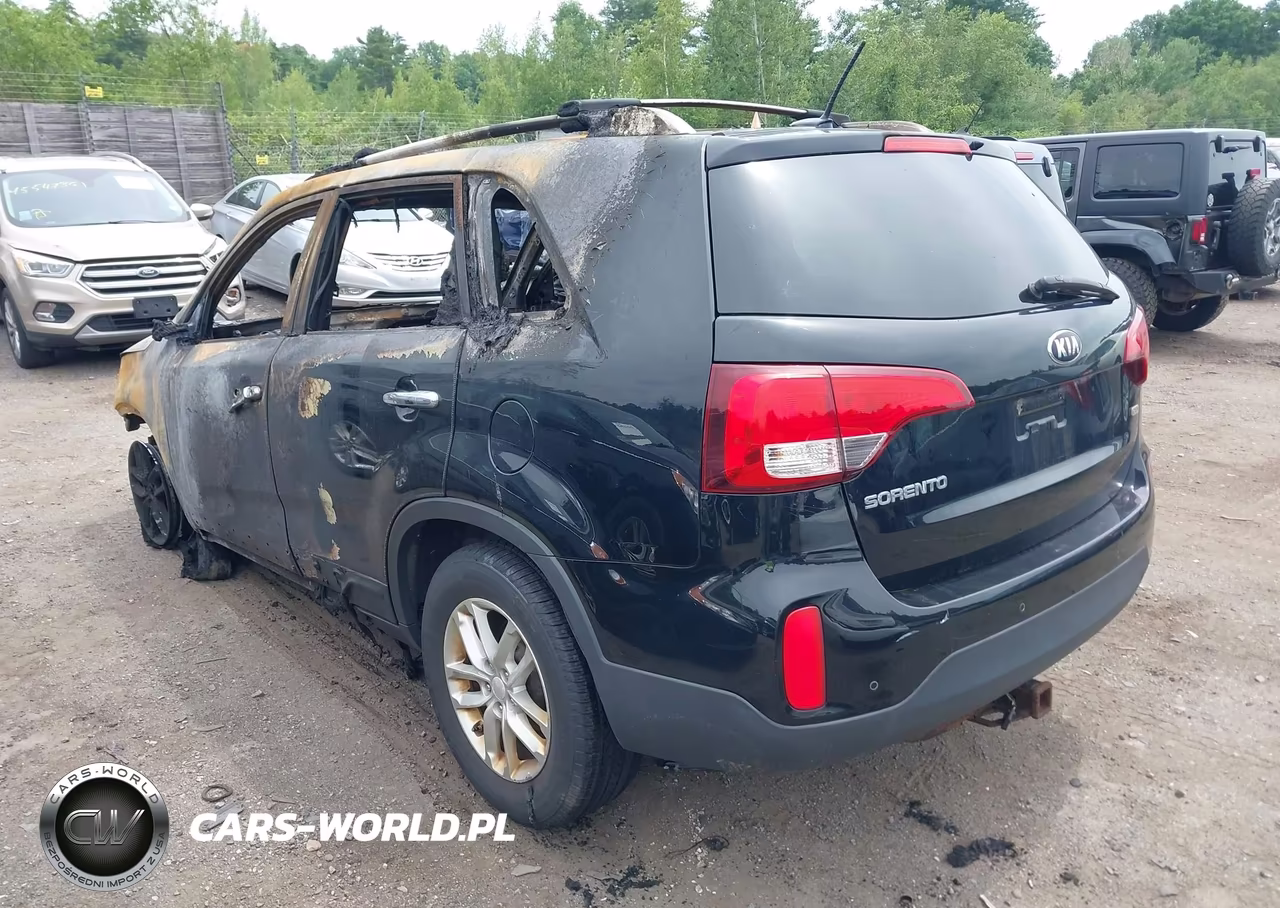 2015 Kia Sorento Lx VIN:5XYKTDA64FG605023 - 3