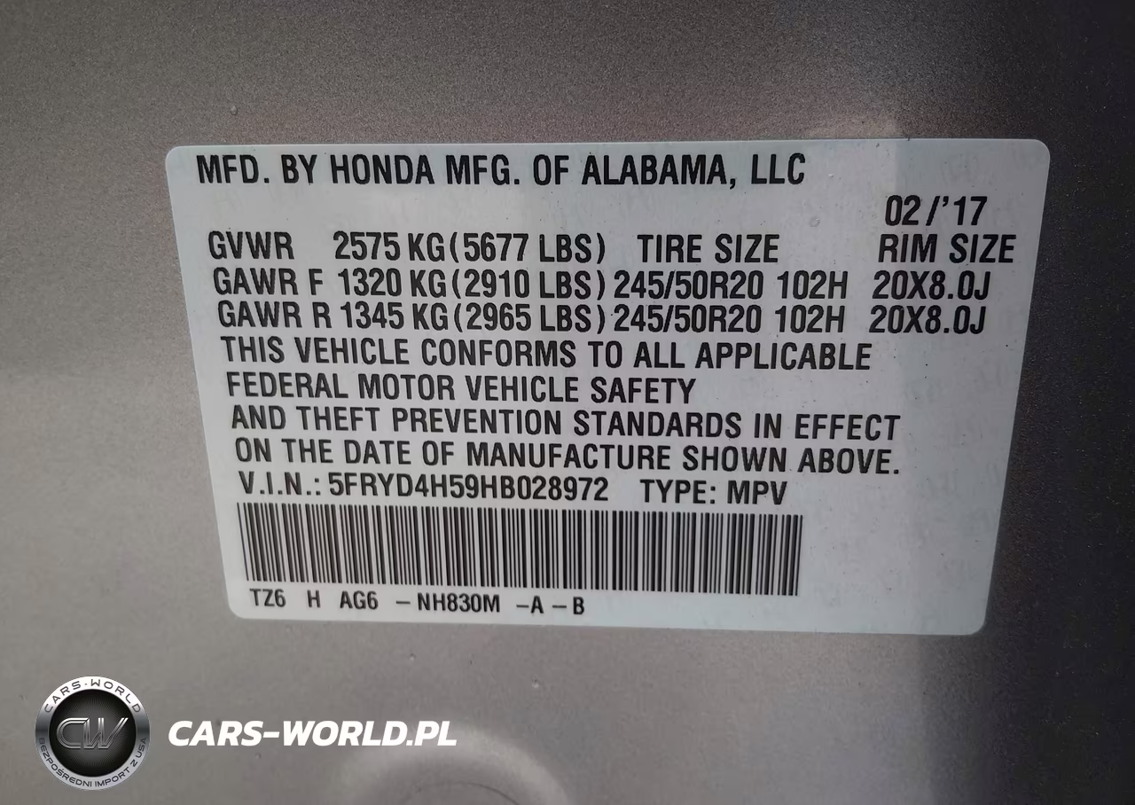 2017 Acura Mdx Technology Package VIN:5FRYD4H59HB028972 - 9