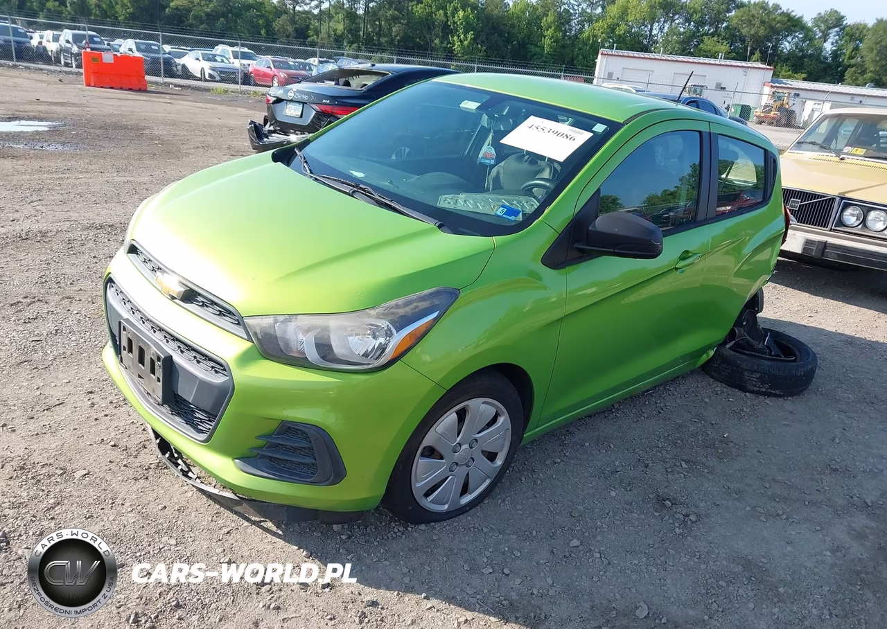 2016 Chevrolet Spark Ls Cvt VIN:KL8CB6SA6GC560929 - 2