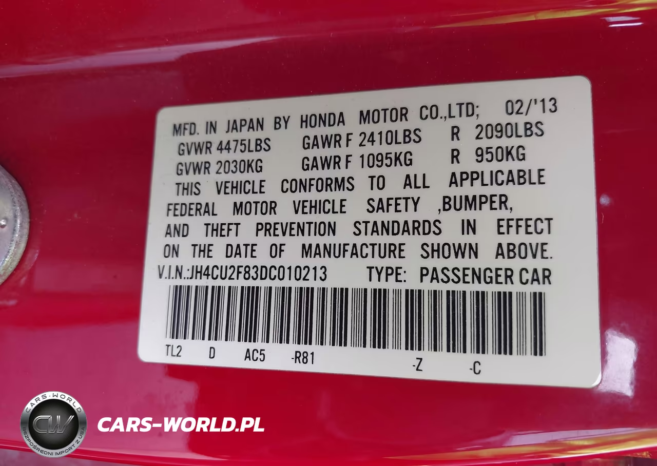 2013 Acura Tsx 2.4 VIN:JH4CU2F83DC010213 - 9