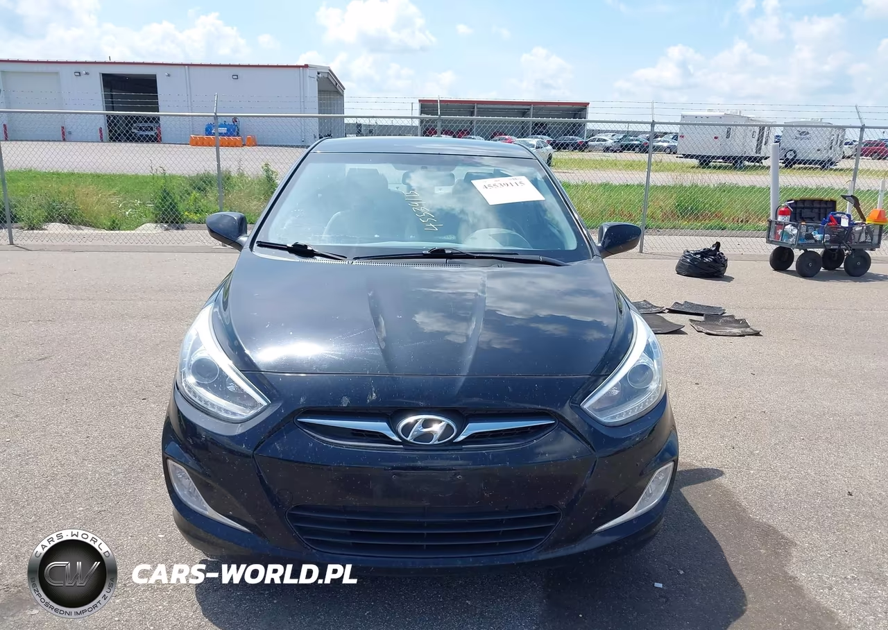 2014 Hyundai Accent Gls VIN:KMHCU4AE1EU603182 - 12
