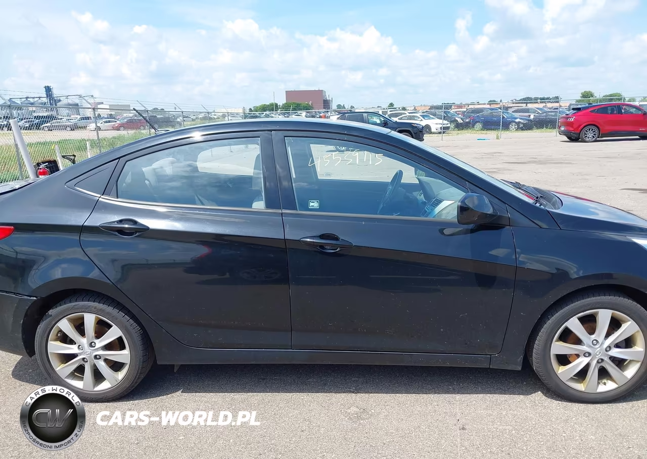 2014 Hyundai Accent Gls VIN:KMHCU4AE1EU603182 - 13