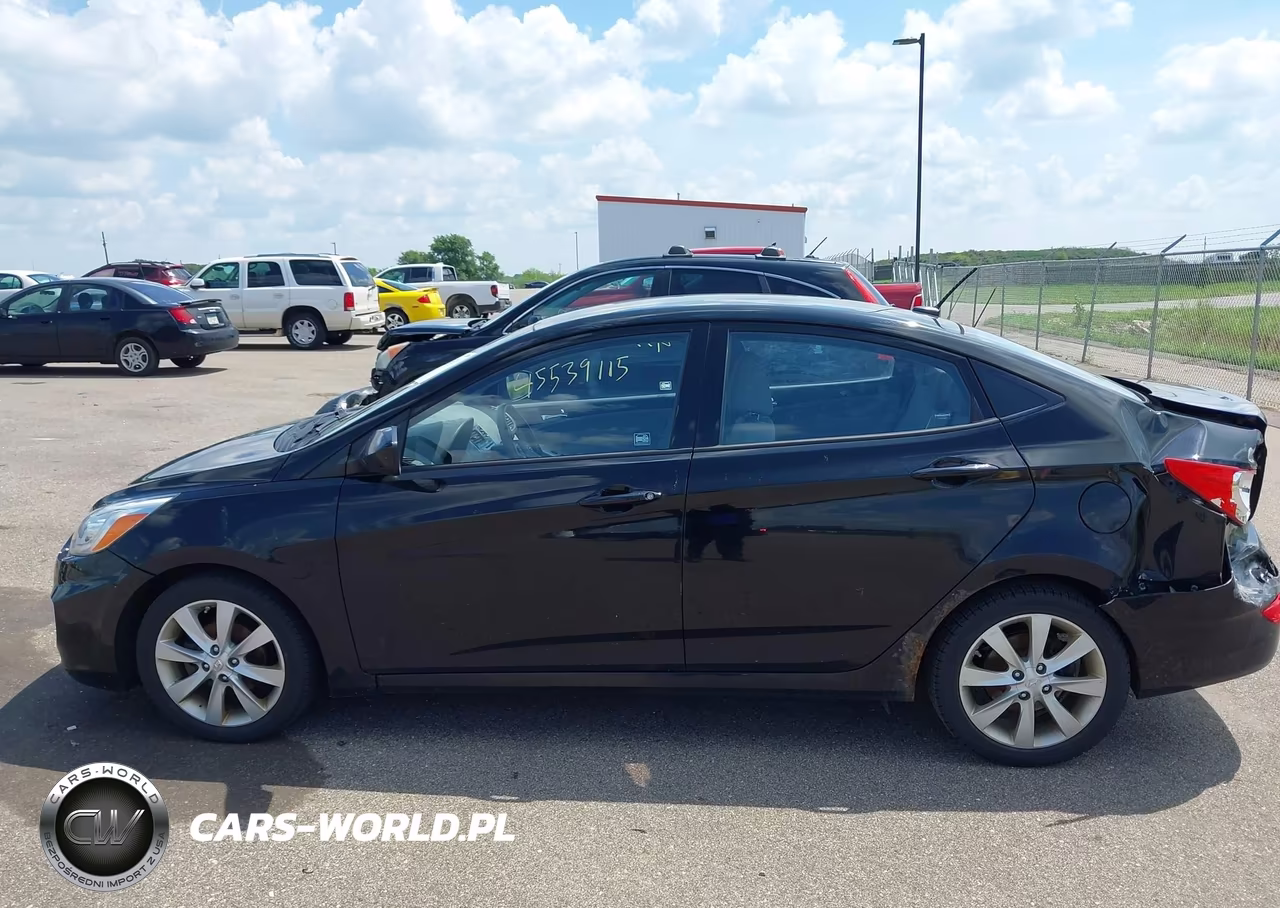 2014 Hyundai Accent Gls VIN:KMHCU4AE1EU603182 - 14