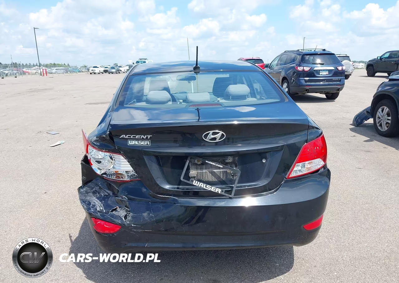 2014 Hyundai Accent Gls VIN:KMHCU4AE1EU603182 - 16