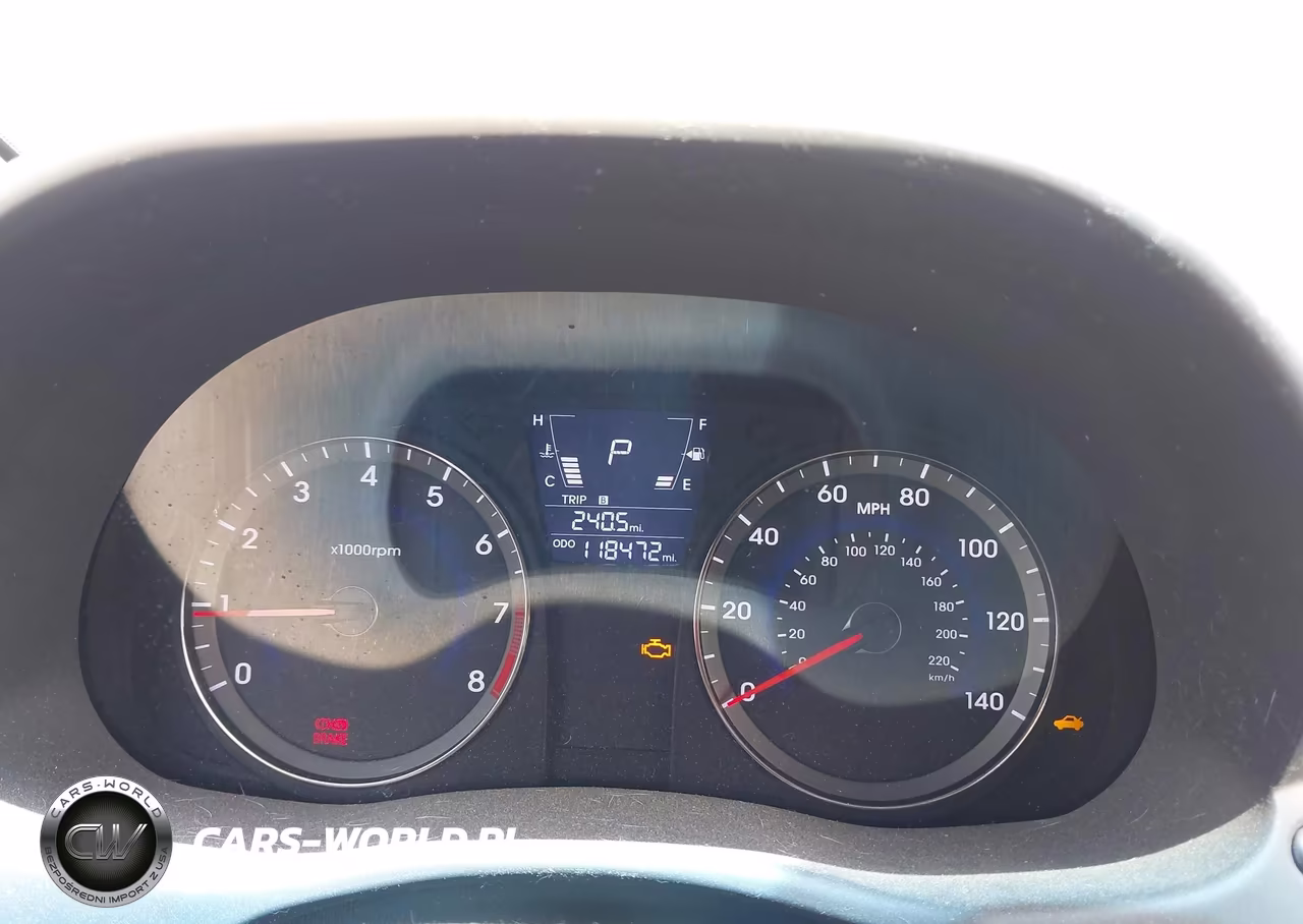 2014 Hyundai Accent Gls VIN:KMHCU4AE1EU603182 - 7