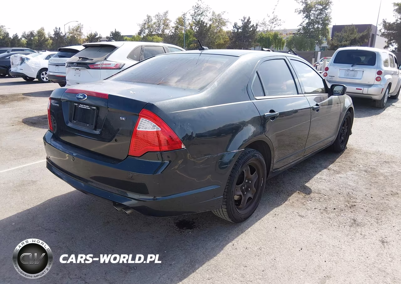 2010 Ford Fusion Se VIN:3FAHP0HAXAR232866 - 4