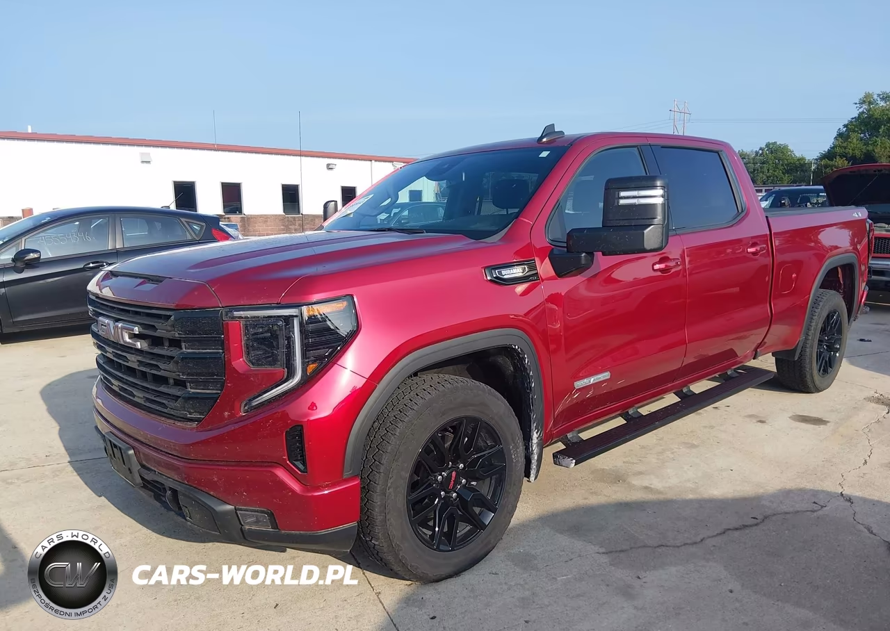 2024 GMC Sierra 1500 4Wd Standard Box Elevation VIN:1GTUUCE81RZ332611 - 2