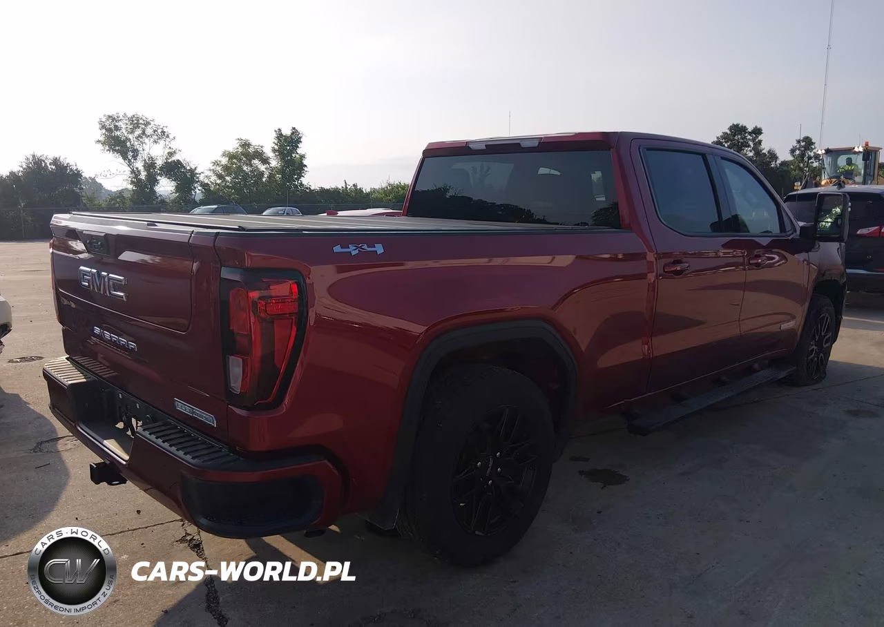 2024 GMC Sierra 1500 4Wd Standard Box Elevation VIN:1GTUUCE81RZ332611 - 4