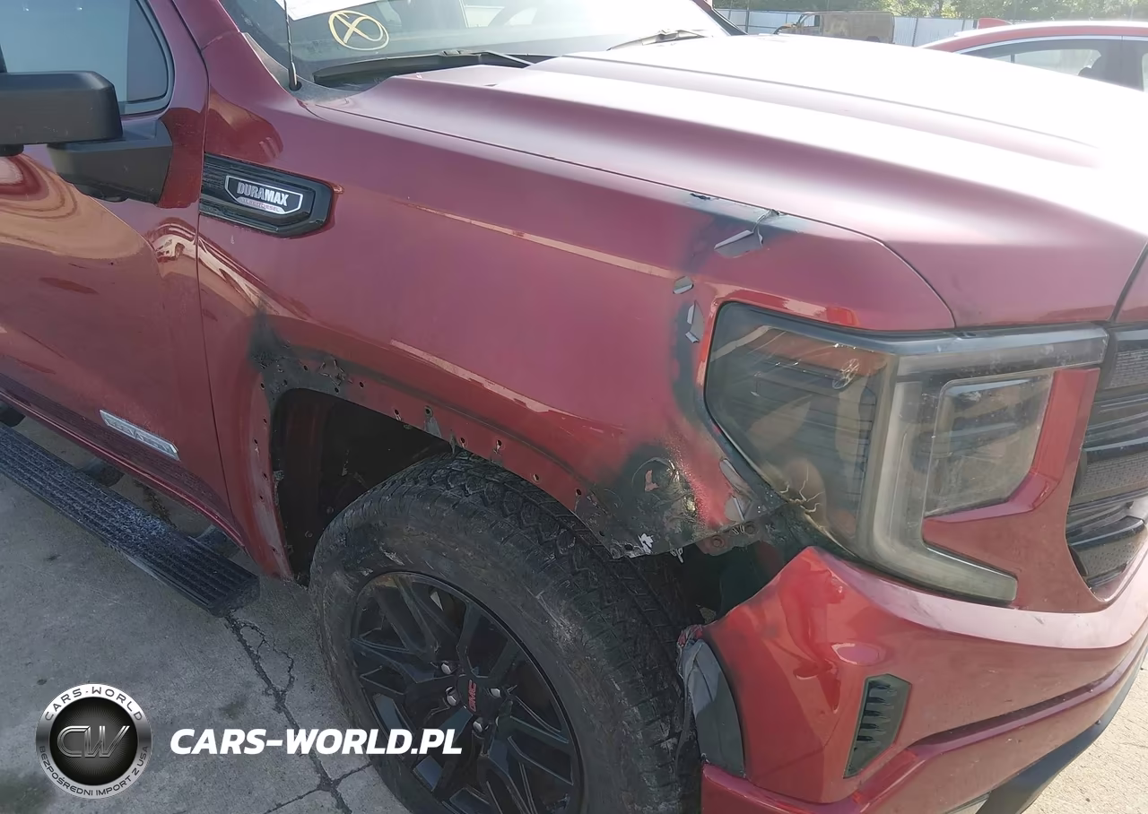 2024 GMC Sierra 1500 4Wd Standard Box Elevation VIN:1GTUUCE81RZ332611 - 6