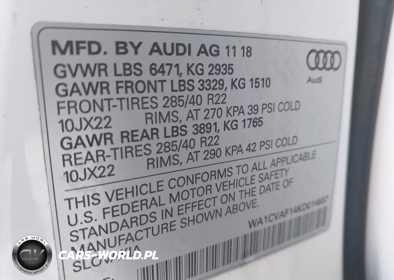 2019 Audi Q8 55 Premium VIN:WA1CVAF14KD014557 - 9
