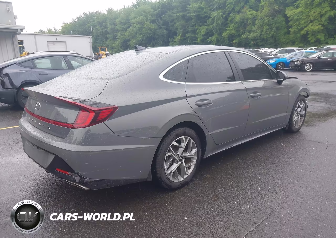 2021 Hyundai Sonata Sel VIN:5NPEL4JA6MH087066 - 4