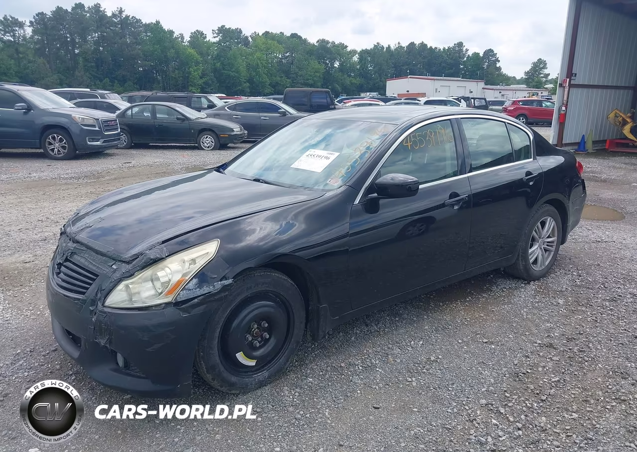 2013 Infiniti G37X VIN:JN1CV6AR5DM759369 - 2