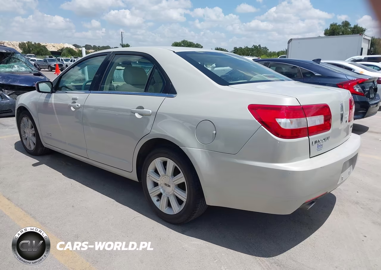 2007 Lincoln Mkz VIN:3LNHM26T47R646040 - 3