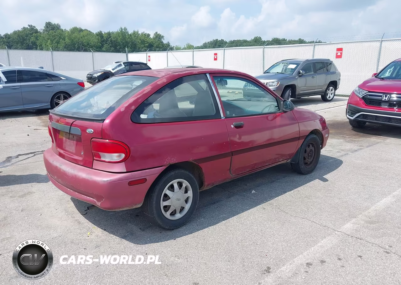1997 Ford Aspire VIN:KNJLT05H0V6207458 - 4