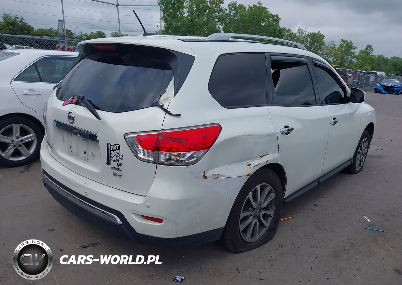 2013 Nissan Pathfinder Sv VIN:5N1AR2MMXDC634533 - 4