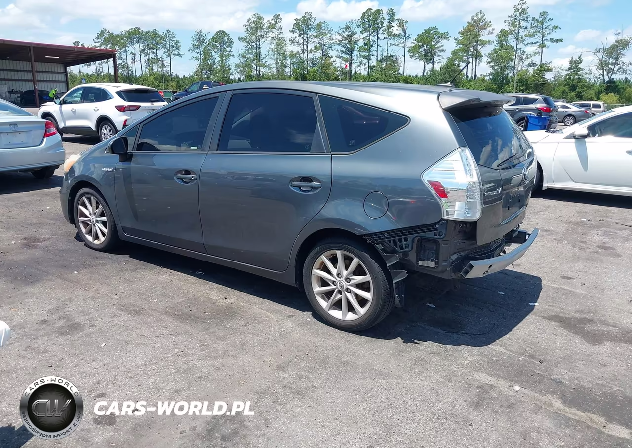 2012 Toyota Prius V Five VIN:JTDZN3EU0C3034979 - 3