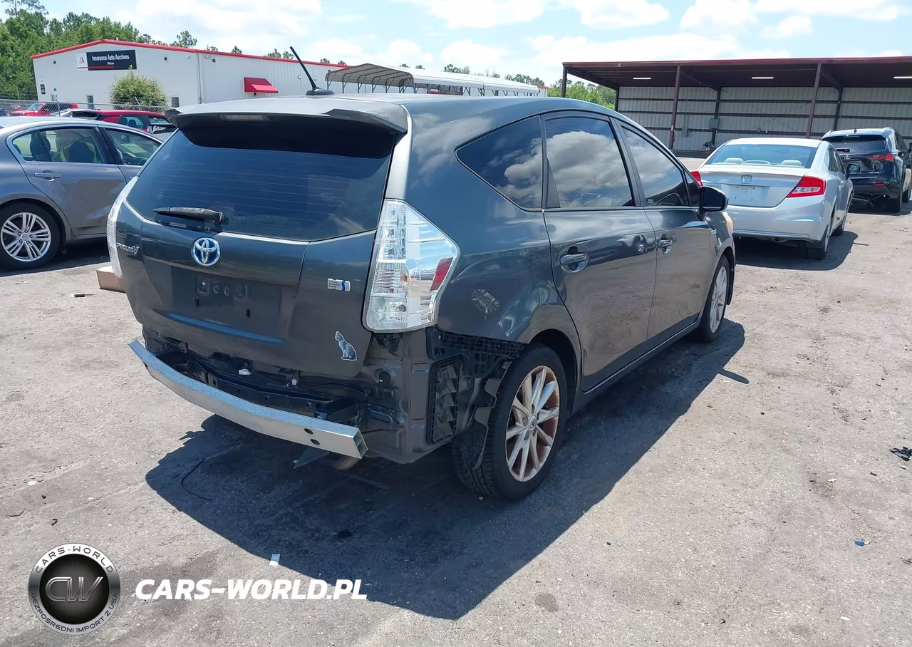 2012 Toyota Prius V Five VIN:JTDZN3EU0C3034979 - 4