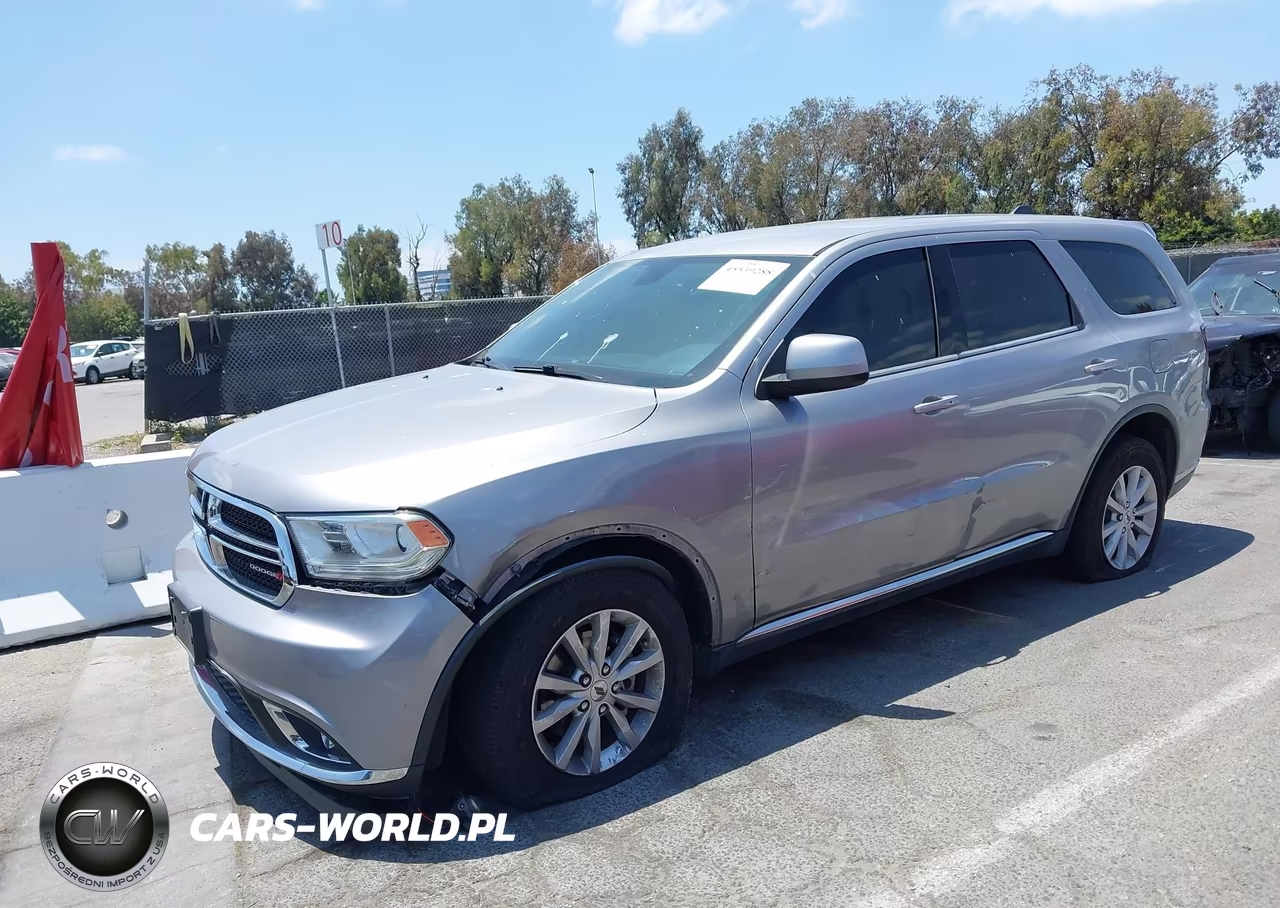 2019 Dodge Durango Sxt Awd VIN:1C4RDJAG1KC560611 - 2