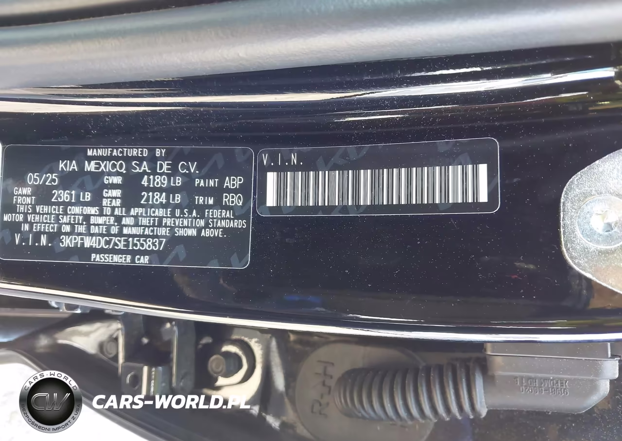 2025 Kia K4 Gt-Line Turbo VIN:3KPFW4DC7SE155837 - 9