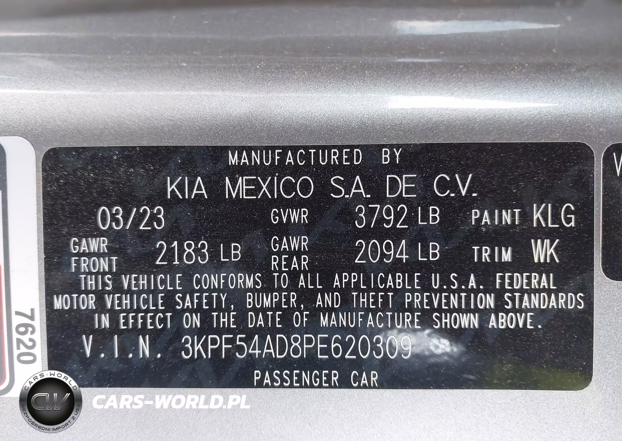 2023 Kia Forte Gt-Line VIN:3KPF54AD8PE620309 - 9