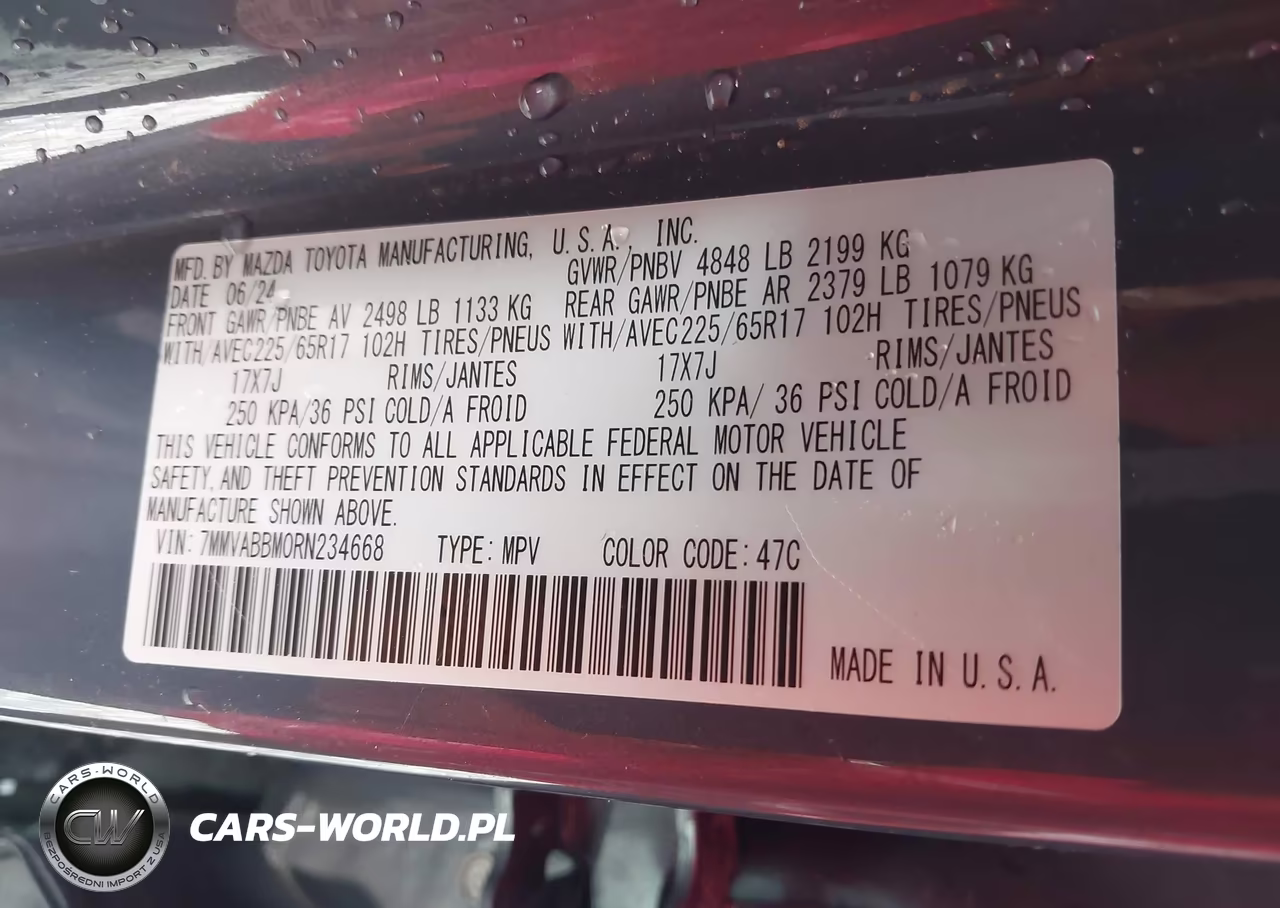 2024 Mazda Cx-50 2.5 S Preferred VIN:7MMVABBM0RN234668 - 9