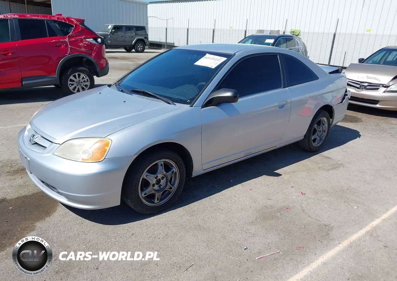 2002 Honda Civic Lx VIN:1HGEM21542L053903 - 2