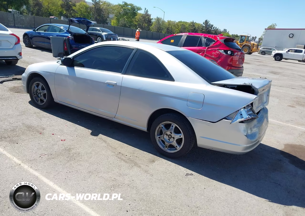 2002 Honda Civic Lx VIN:1HGEM21542L053903 - 3