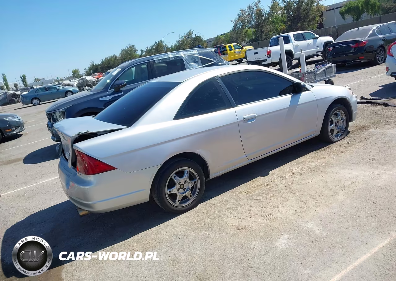 2002 Honda Civic Lx VIN:1HGEM21542L053903 - 4
