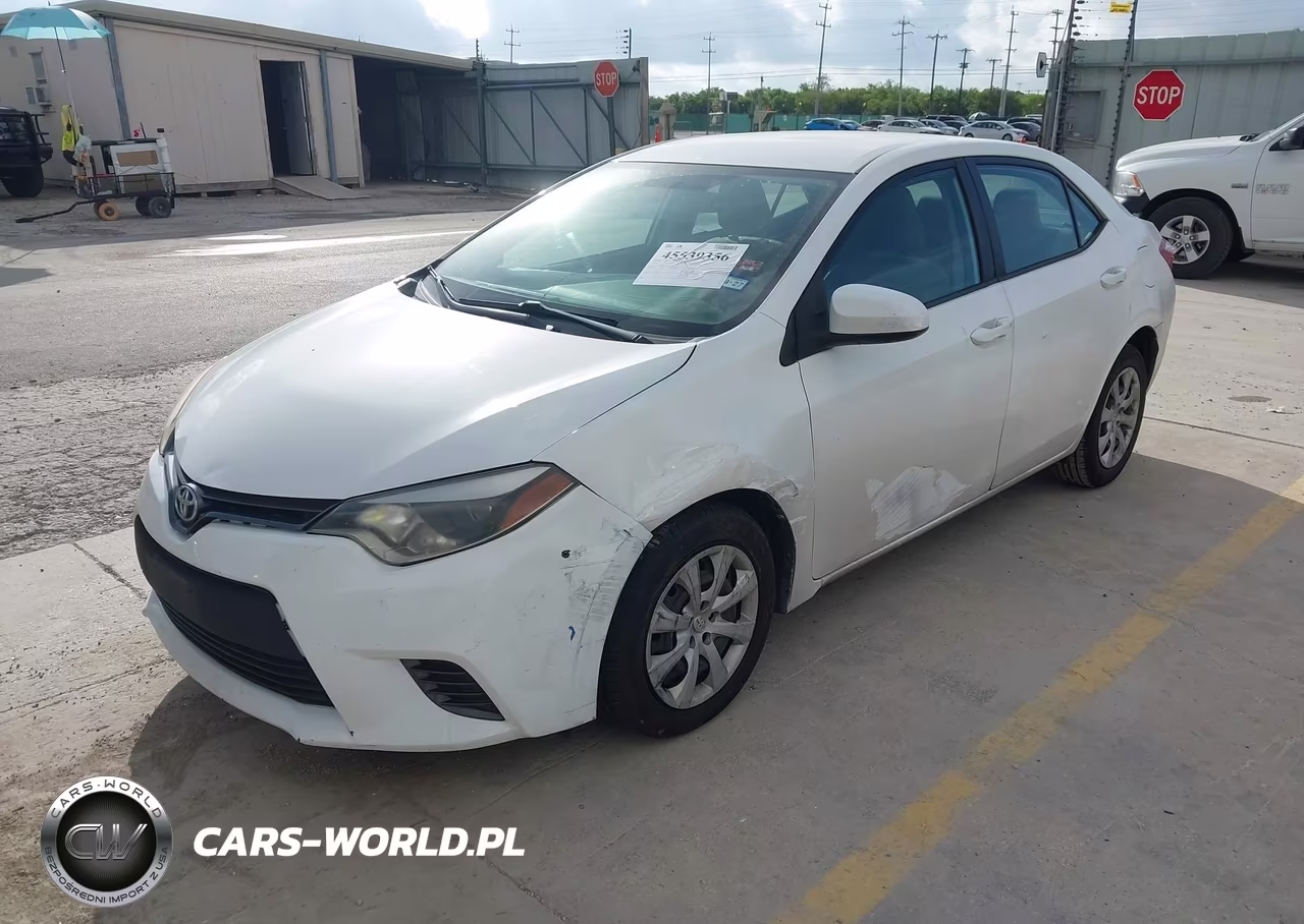 2016 Toyota Corolla Le VIN:2T1BURHE9GC733908 - 2