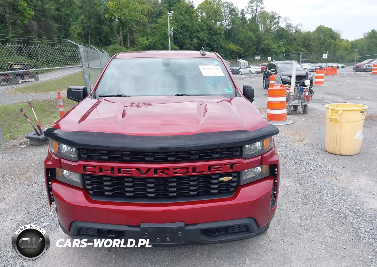 2021 Chevrolet Silverado 1500 4Wd Short Bed Custom VIN:3GCPYBEKXMG274224 - 12