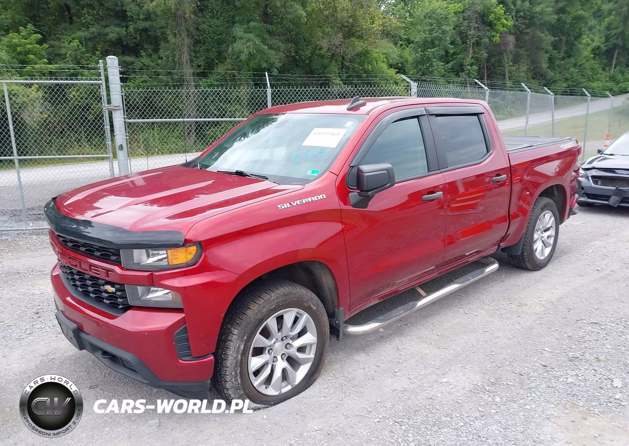 2021 Chevrolet Silverado 1500 4Wd Short Bed Custom VIN:3GCPYBEKXMG274224 - 2