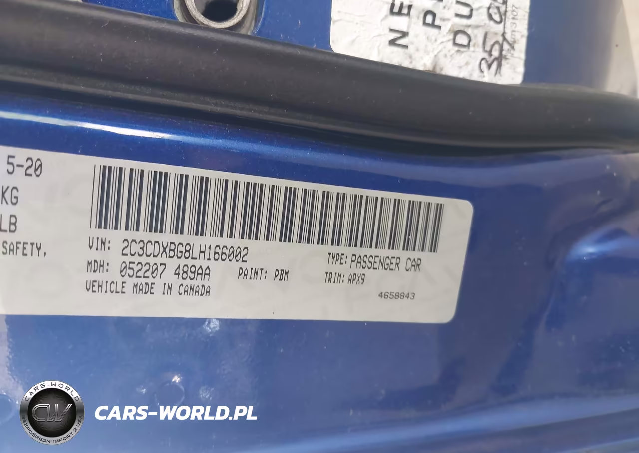 2020 Dodge Charger Sxt Rwd VIN:2C3CDXBG8LH166002 - 9