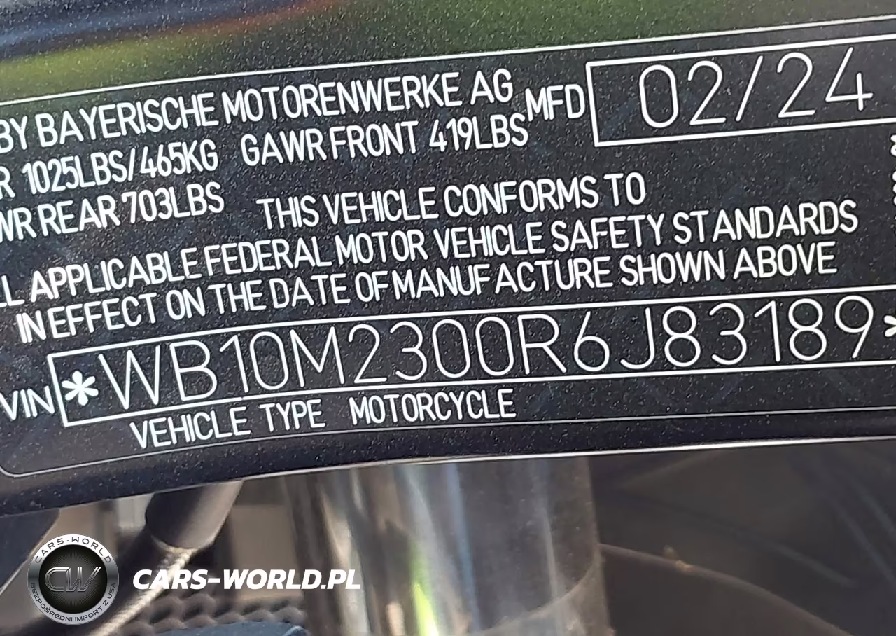 2024 BMW R 1300 Gs VIN:WB10M2300R6J83189 - 10