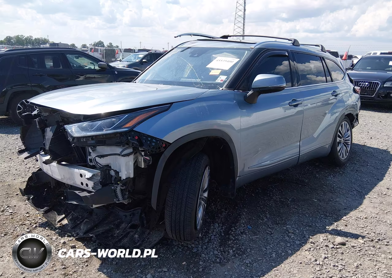 2021 Toyota Highlander Platinum VIN:5TDFZRBH8MS078553 - 2