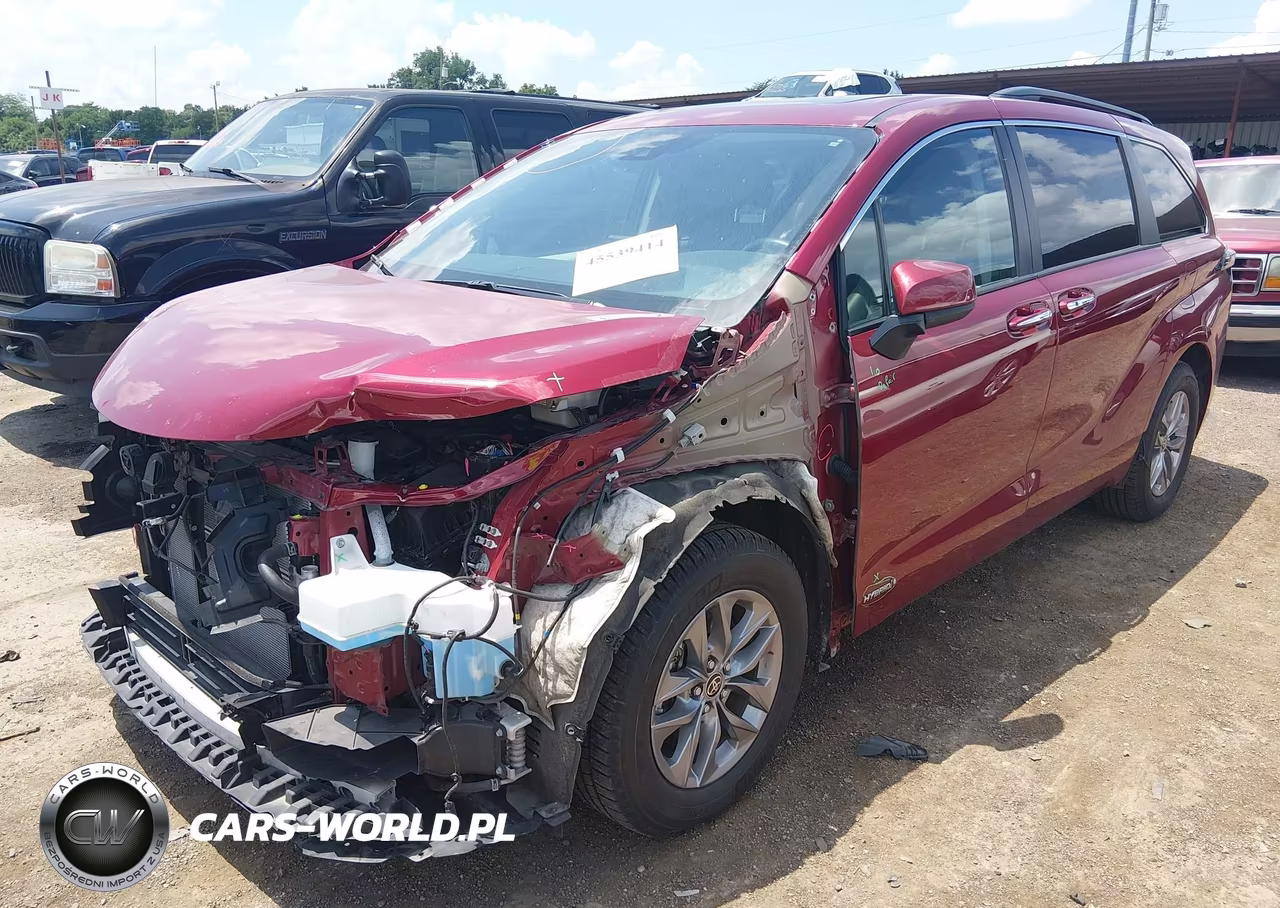 2021 Toyota Sienna Xle VIN:5TDJRKEC5MS032888 - 2