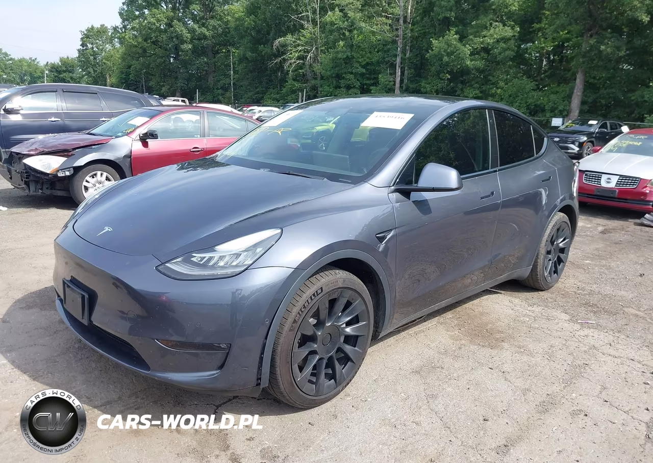 2021 Tesla Model Y Long Range Dual Motor All-Wheel Drive VIN:5YJYGDEE3MF297654 - 2