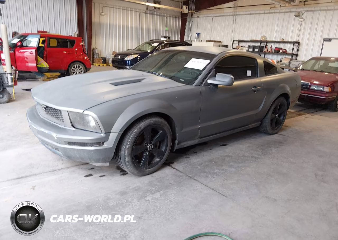 2007 Ford Mustang V6 Deluxe-V6 Premium VIN:1ZVFT80N375258034 - 2