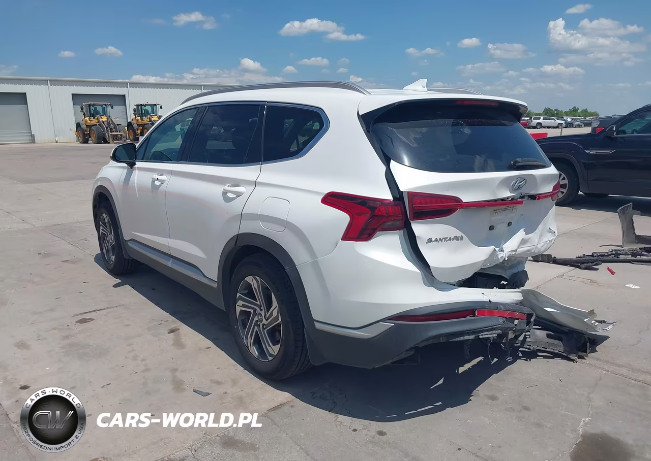 2022 Hyundai Santa Fe Sel VIN:5NMS24AJ3NH407402 - 3