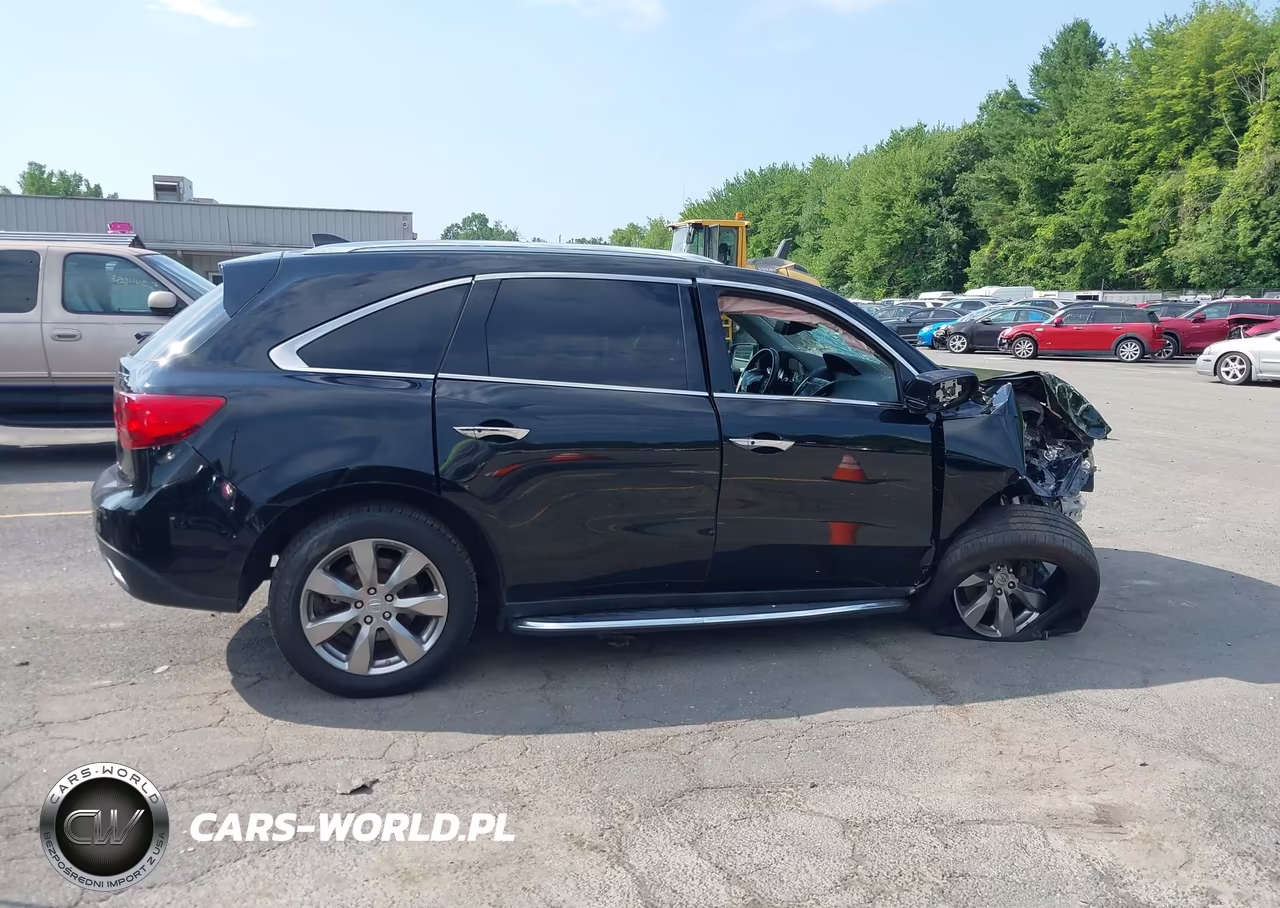 2016 Acura Mdx Advance Entertainment Packages-Advance Package VIN:5FRYD4H9XGB021191 - 14