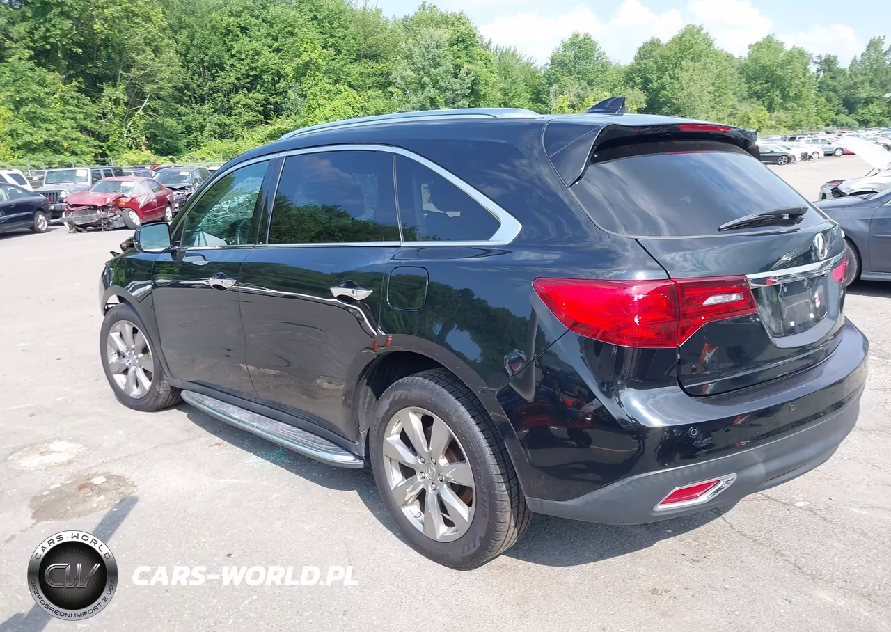2016 Acura Mdx Advance Entertainment Packages-Advance Package VIN:5FRYD4H9XGB021191 - 3